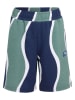 Fila Shorts in Grün/ Dunkelblau