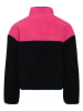Fila Fleecejacke in Schwarz/ Pink