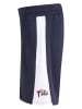 Fila Shorts in Dunkelblau/ Weiß