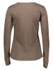 Juvia Longsleeve in Dunkelbraun