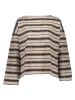 Juvia Sweatshirt in Hellbraun/ Schwarz