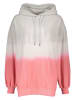 Juvia Hoodie in Hellgrau/ Weiß/ Pink