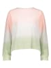 Juvia Sweatshirt in Rosé/ Weiß/ Hellgrün
