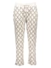 Juvia Pyjama-Hose in Creme/ Taupe