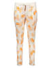 Juvia Pyjama-Hose in Creme/ Orange