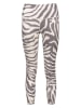 Juvia Leggings in Creme/ Dunkelblau