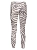Juvia Leggings in Creme/ Dunkelblau