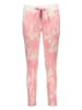 Juvia Pyjama-Hose in Pink/ Creme