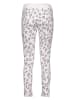 Juvia Pyjama-Hose in Weiß/ Flieder