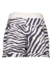 Juvia Shorts in Weiß/ Dunkelblau