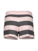 Juvia Fleece-Shorts in Rosa/ Grau