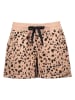 Juvia Shorts in Hellbraun/ Schwarz