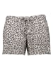 Juvia Pyjama-Shorts in Creme/ Anthrazit