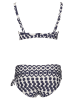 SUSA Bikini donkerblauw/wit
