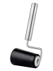Küchenprofi Teigroller in Silber/ Schwarz