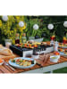 Küchenprofi Tischgrill "Style" in Schwarz/ Silber