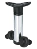 Cilio Weinpumpe in Silber/ Schwarz - (H)15 cm