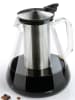 Cilio Aufgusskanne "Giulietta" in Transparent, Silber - 1,5 l