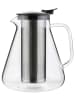Cilio Aufgusskanne "Giulietta" in Transparent, Silber - 1,5 l
