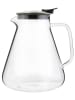 Cilio Aufgusskanne "Giulietta" in Transparent, Silber - 1,5 l