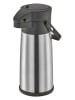 Cilio Pumpisolierkanne "Festino" in Silber - 2,2 l