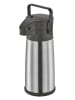 Cilio Pumpisolierkanne "Festino" in Silber - 2,2 l