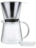 Zassenhaus Kaffeezubereiter in Transparent/ Silber - 6 Tassen