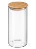 Zassenhaus Vorratsglas in Trasparent/ Beige - 1,3 l