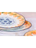 Björn 12-delig tafelservies "Napoli" wit/blauw/oranje