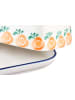 Björn Botervloot "Napoli" wit/oranje/blauw - (B)17 x (H)9 cm