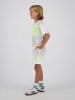 Vingino Sweatshorts in Weiß/ Grau