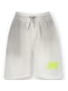 Vingino Sweatshorts in Weiß/ Grau