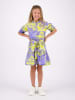 Vingino Kleid "Paulien" in Lila/ Gelb