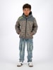 Vingino Steppjacke "Tain" in Grau/ Grün