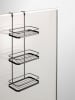 TFT Home Hänge-Organizer "Chou" in Schwarz - (B)26 x (H)72 x (T)20 cm
