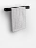 TFT Home Handtuchalter "Jiro" in Schwarz - (B)35 x (H)3 x (T)4,8 cm