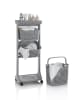 TFT Home Trolley "Huy" grijs - (B)44 x (H)82 x (D)34 cm