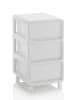 TFT Home Regal "Hille" in Weiß - (B)41,5 x (H)66 x (T)36 cm