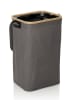 TFT Home Wäschekorb "Krib" in Grau - (B)40 x (H)65 x (T)33 cm