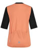 Maloja Fahrradshirt "KastanieM" in Orange/ Schwarz