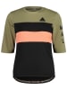 Maloja Fahrradshirt "WallisM" in Khaki/ Schwarz