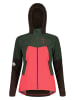 Maloja Hybridjacke "SchareckM" in Pink/ Grün/ Braun