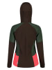 Maloja Hybridjacke "SchareckM" in Pink/ Grün/ Braun