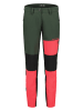 Maloja Softshellbroek "DachsM" groen/roze
