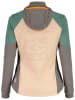Maloja Hybridjacke "MarlingM" in Grau/ Orange/ Grün