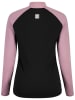Maloja Fleecepullover "NaspaeM" in Orange/ Rosa/ Schwarz