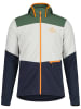 Maloja Hybride jas "AuerhahnM" wit/donkerblauw