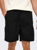 ONLY & SONS Shorts in Schwarz