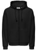 ONLY & SONS Sweatjacke in Schwarz
