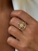 DI GIORGIO Vergold. Ring mit Edelsteinen